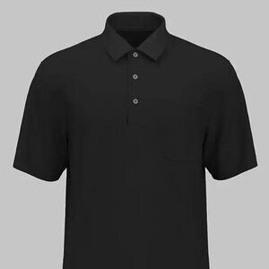 PGA Tour Traditional Fit AirFlux Solid Polo